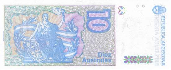 Argentinien p325b C 10 Australes 1985